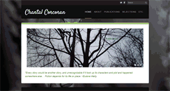 Desktop Screenshot of chantalcorcoran.com
